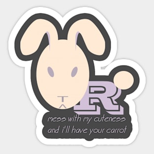 Cute Bunny Sticker